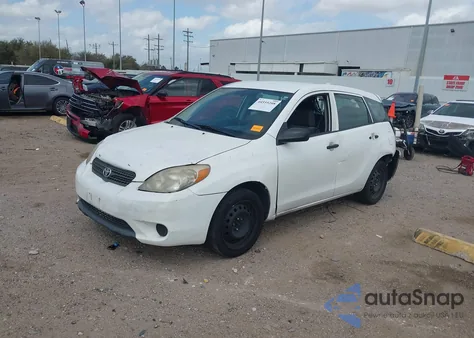 2008 Toyota Matrix из США, поврежденный, VIN 2T1KR32E18C696300